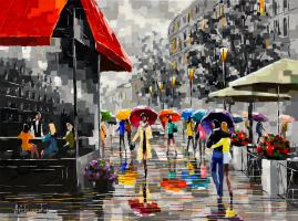 Soft Rain, Warm Hearts by Aleksandra Savina