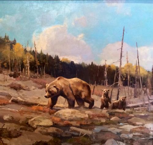 Old Bruin by Luke Frazier - Park City Fine Art Gallery in Park City, Utah