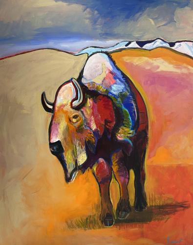American Bison by Malcolm Furlow